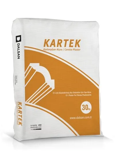 Dalsan kartonpiyer alçı 30 kg — kalıp ve dekorasyon alçısı