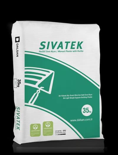 Dalsan sıva alçı 25 kg — duvar ve tavan sıvası